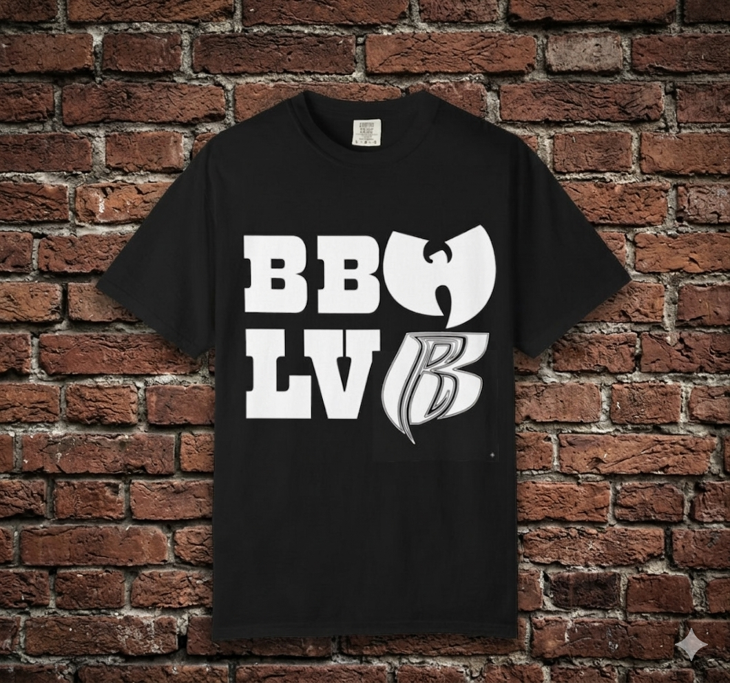 BBW LVR and HIP HOP T shirt — Bold Logo Tee