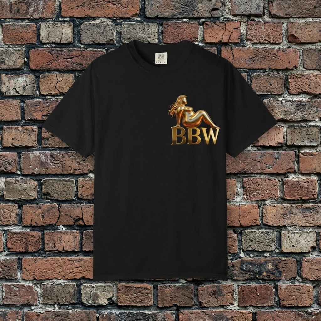 BBW Gold Pinup T-Shirt