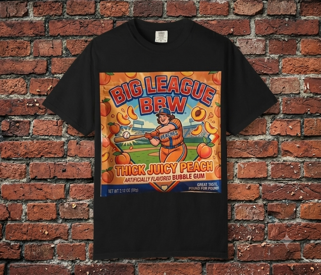 Big League BBW "Thick Juicy Peach" T-Shirt