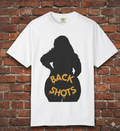 Back Shots T‑Shirt — Silhouette Graphic Party Tee