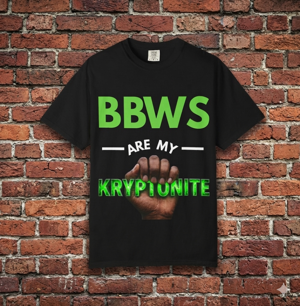 "BBWs Are My Kryptonite" Graphic Tee