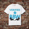 Verified BBW T-Shirt – Curvy Confidence Graphic Tee