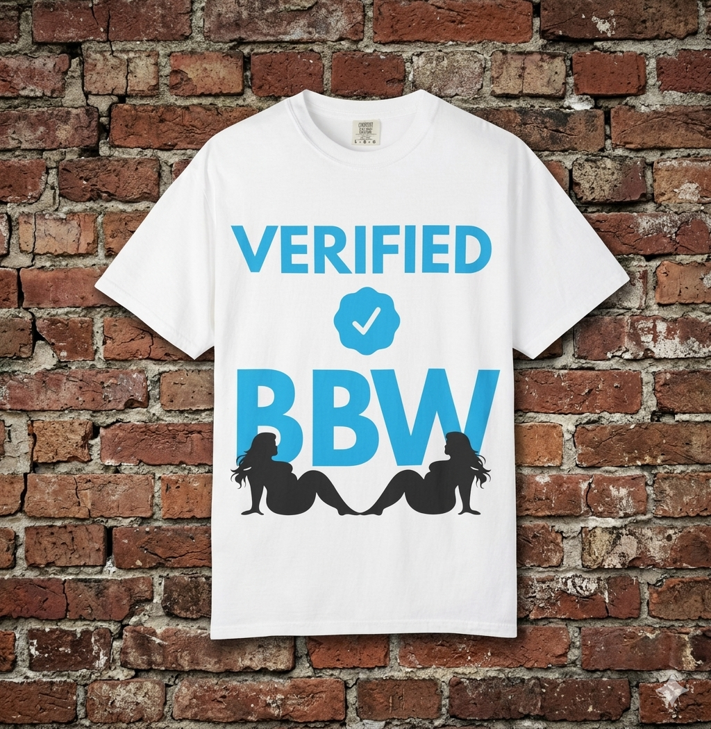 Verified BBW T-Shirt – Curvy Confidence Graphic Tee