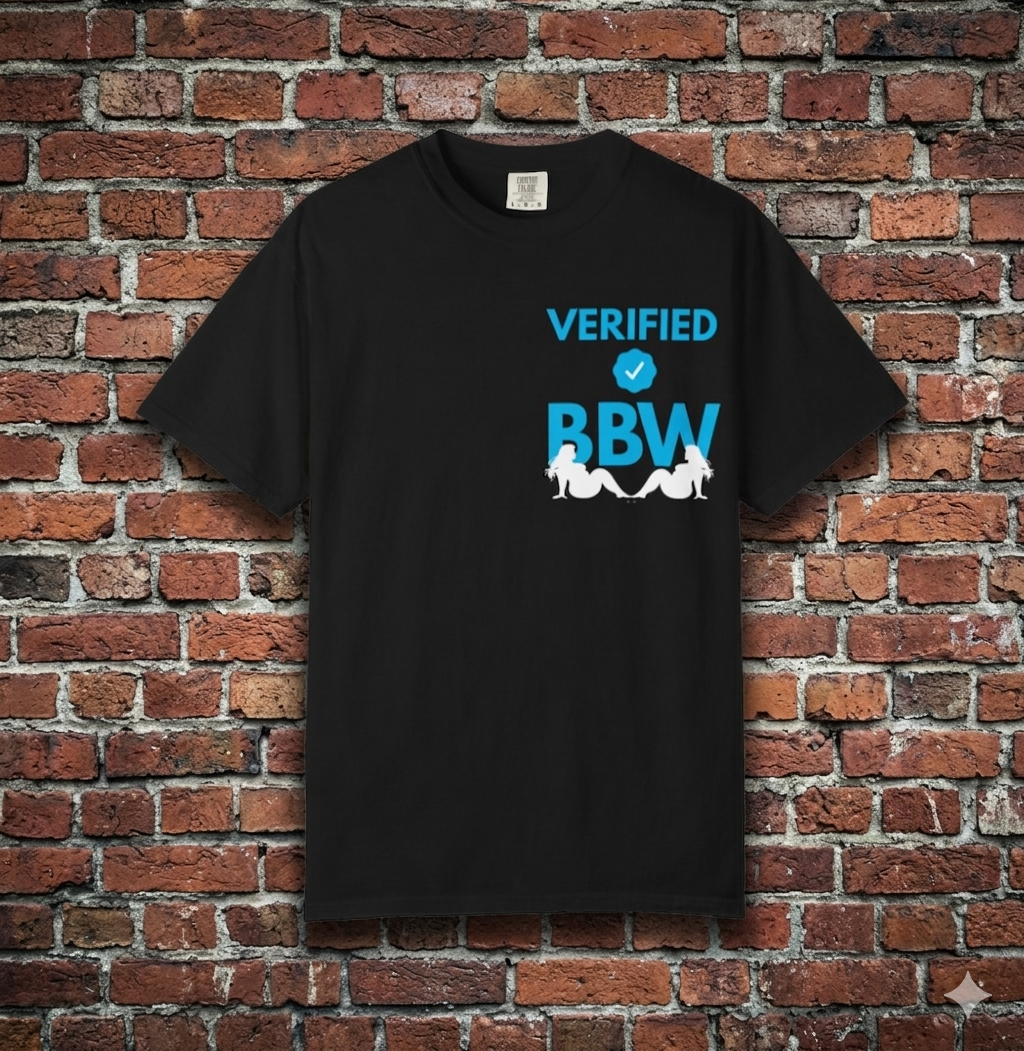Verified BBW T‑Shirt — Body Positive Graphic Tee
