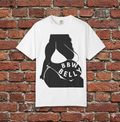 BBW Belly Graphic T-Shirt — Body Positive Plus-Size Silhouette Tee