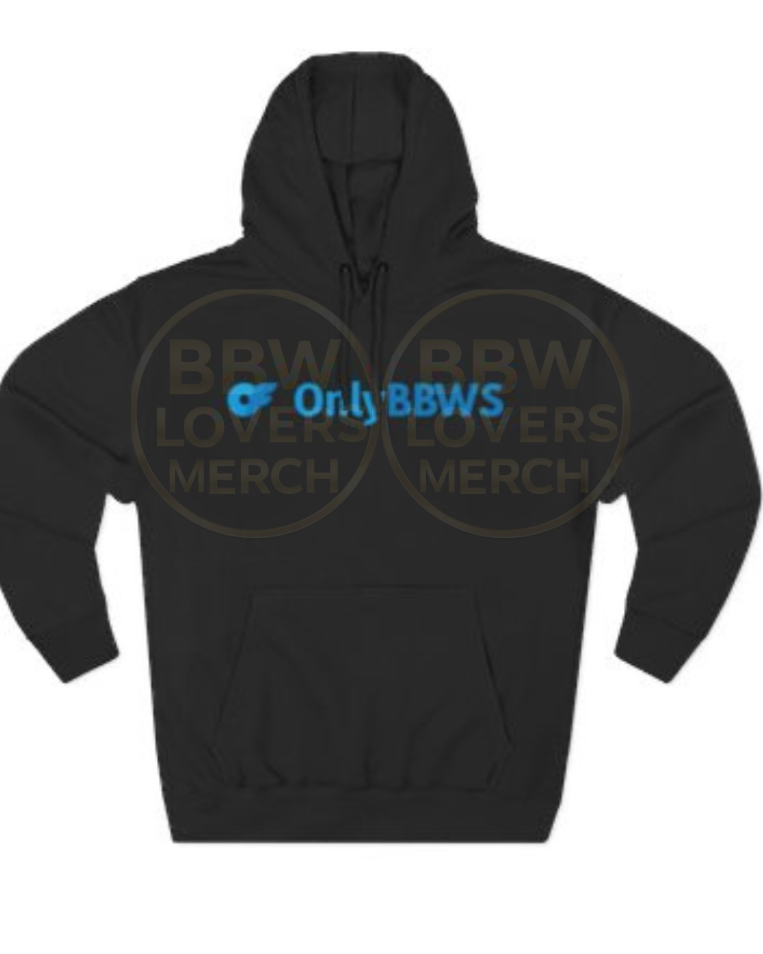 Only BBWS Logo Hoodie – Minimalist Fleece Pullover