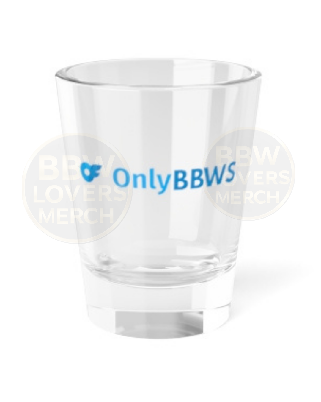 Shot Glass — 'OnlyBBWS' Logo 1.5oz Party Shot Glass