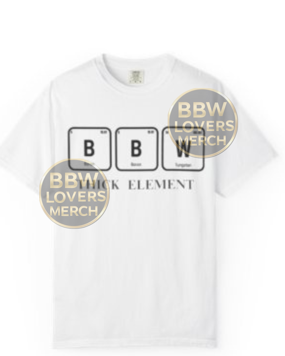 Thick Element BBW T-Shirt — Novelty Chemistry Graphic Tee