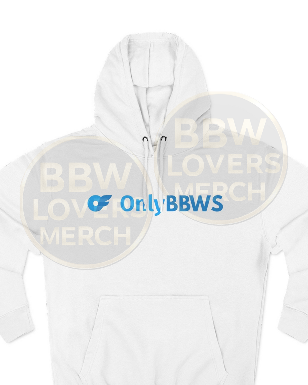 Only BBWS Logo Hoodie – Minimalist Fleece Pullover