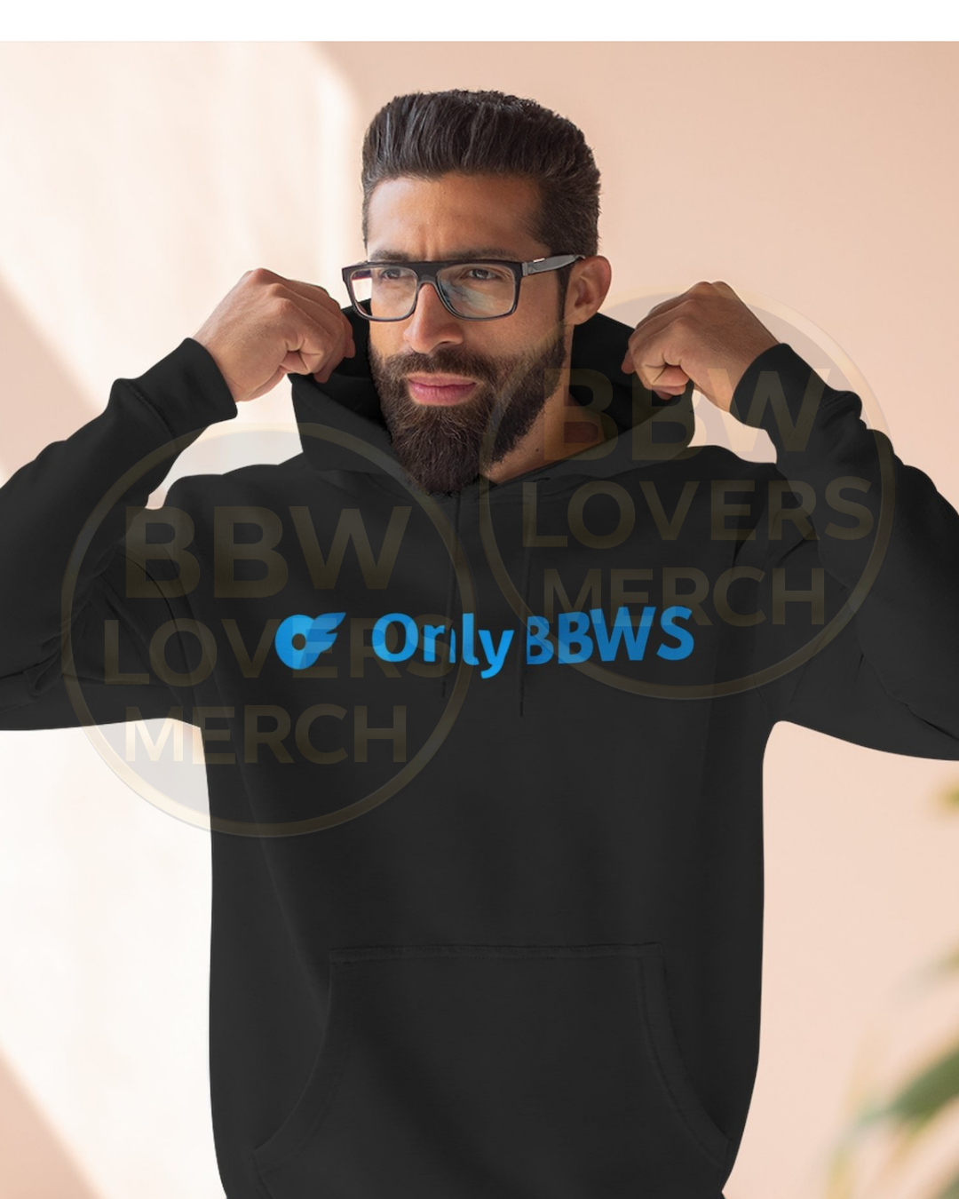 Only BBWS Logo Hoodie – Minimalist Fleece Pullover