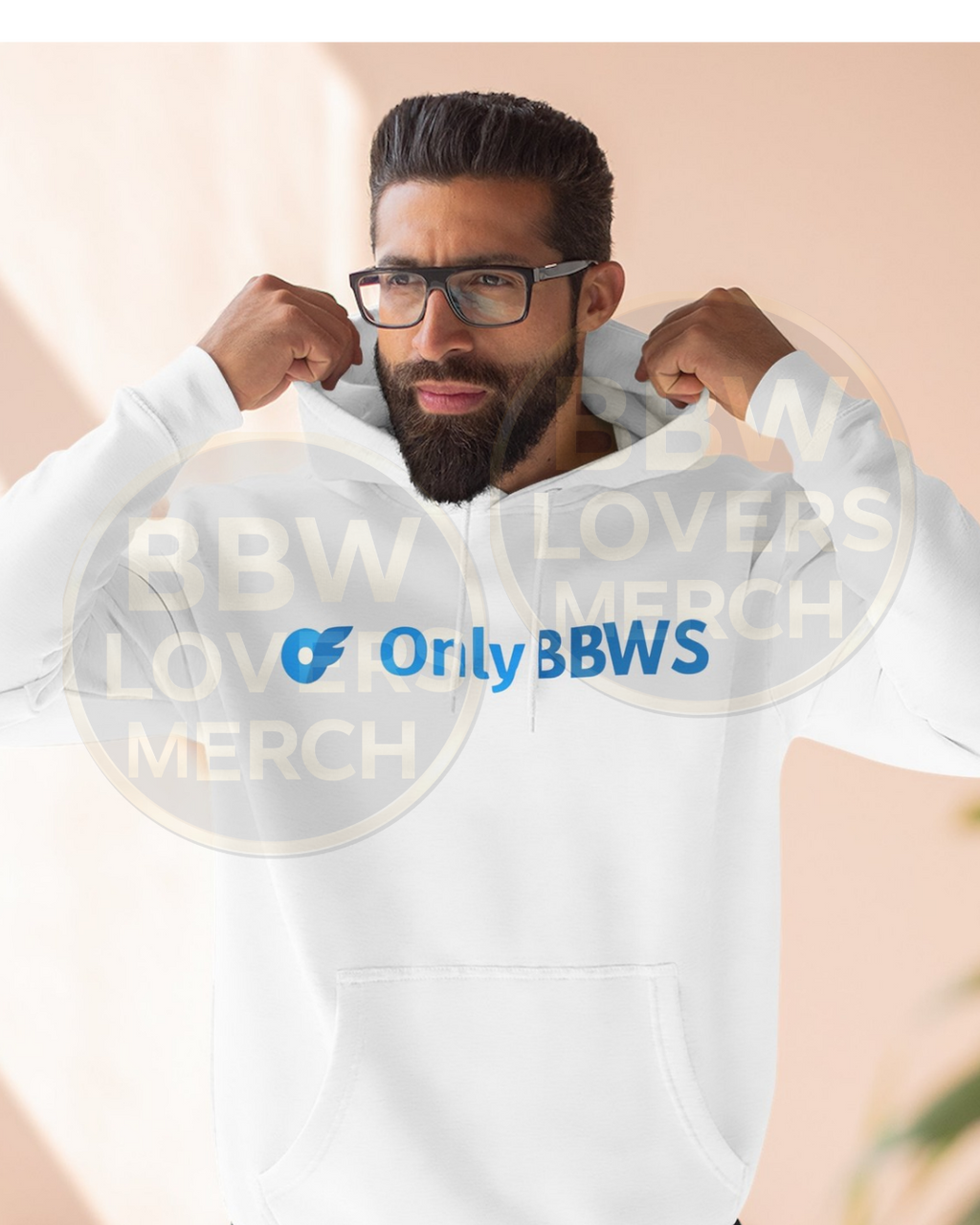 Only BBWS Logo Hoodie – Minimalist Fleece Pullover