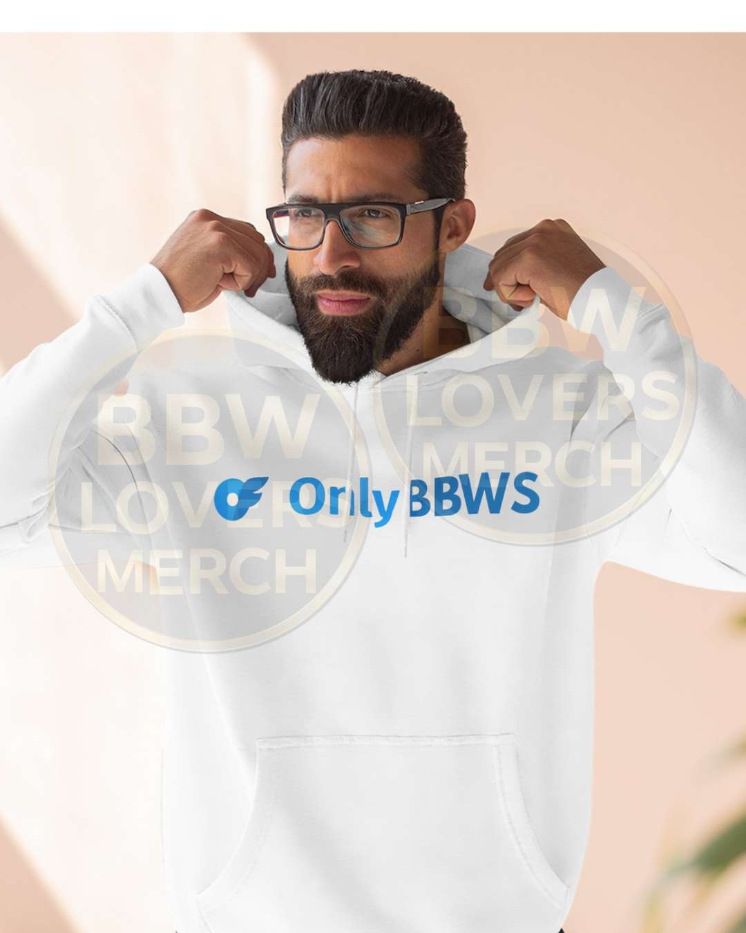 Only BBWS Logo Hoodie – Minimalist Fleece Pullover
