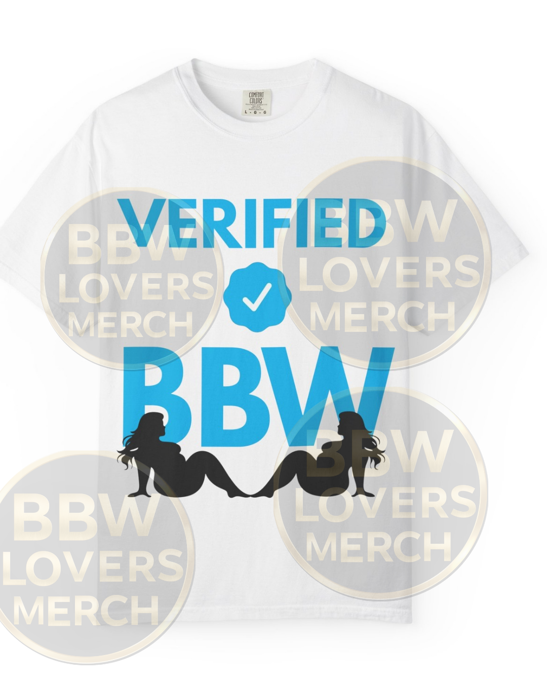 Verified BBW T-Shirt – Curvy Confidence Graphic Tee
