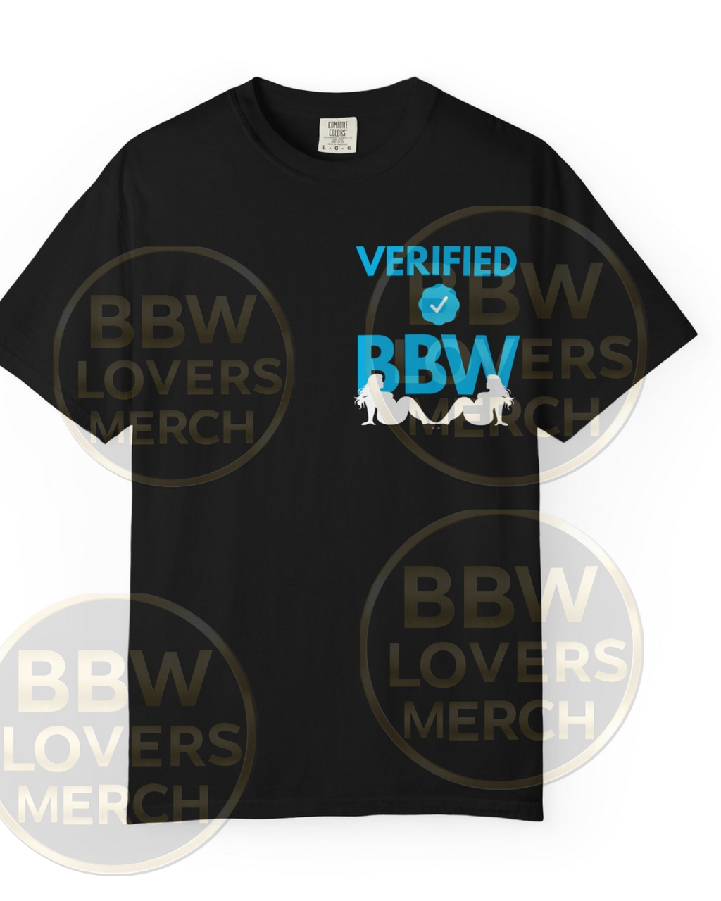 Verified BBW T‑Shirt — Body Positive Graphic Tee