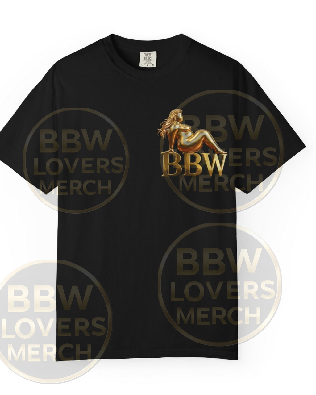 BBW Gold Pinup T-Shirt