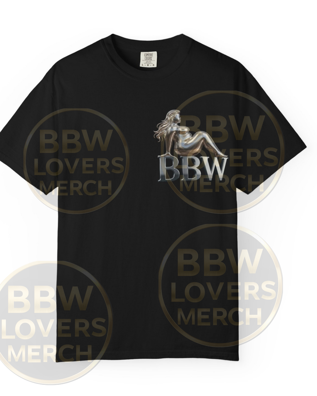 BBW Metallic Statue Graphic T-Shirt