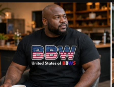 BBW American Flag T-Shirt — Patriotic Graphic Tee