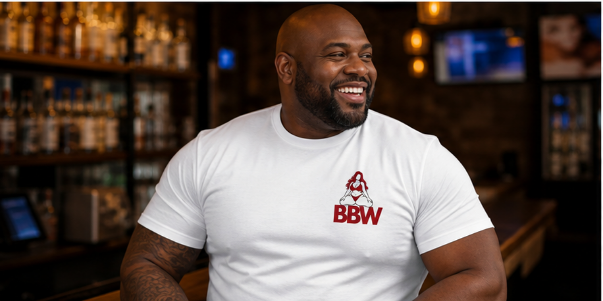 BBW LVR Graphic T-Shirt – Retro Pinup Silhouette Tee