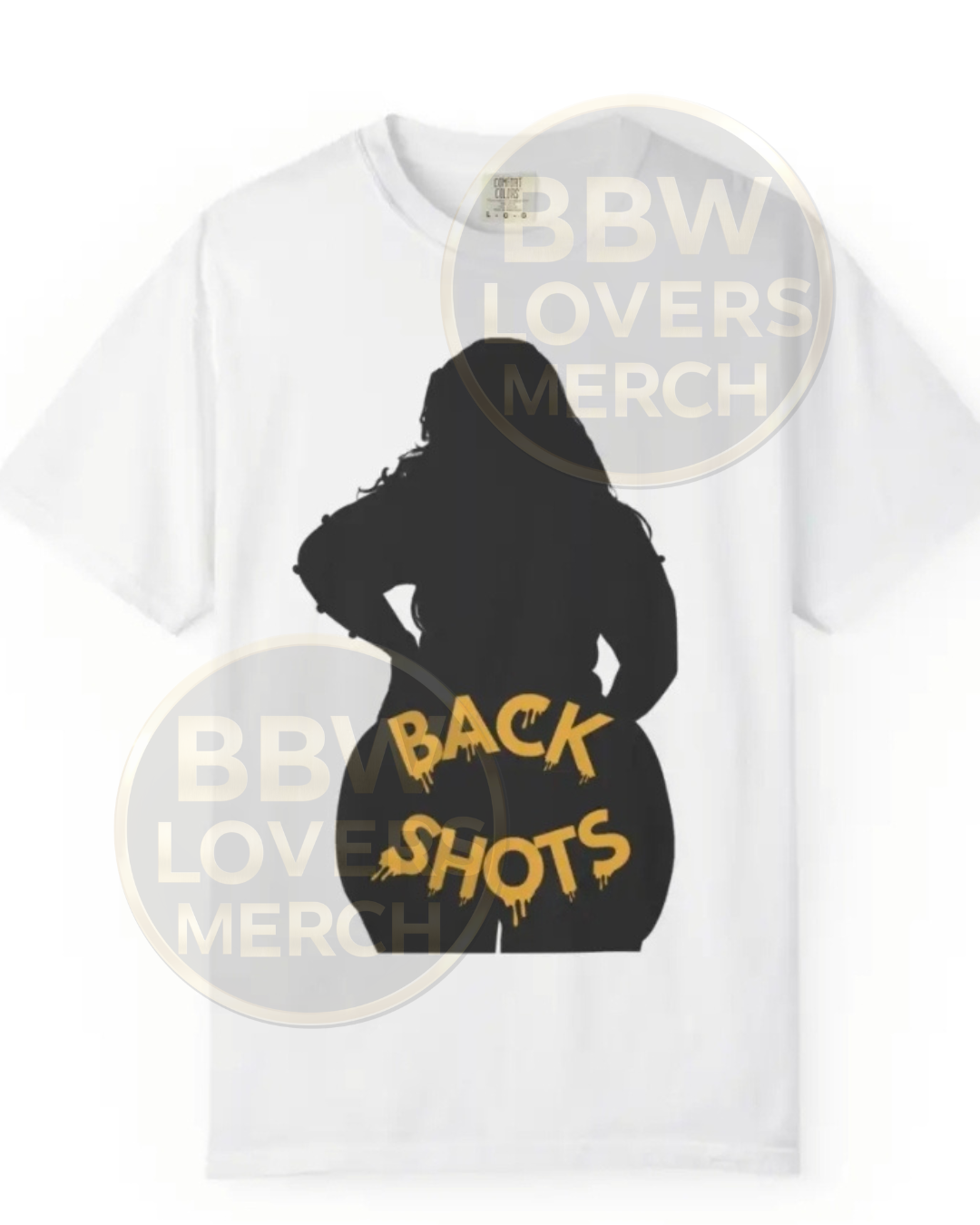 Back Shots T‑Shirt — Silhouette Graphic Party Tee