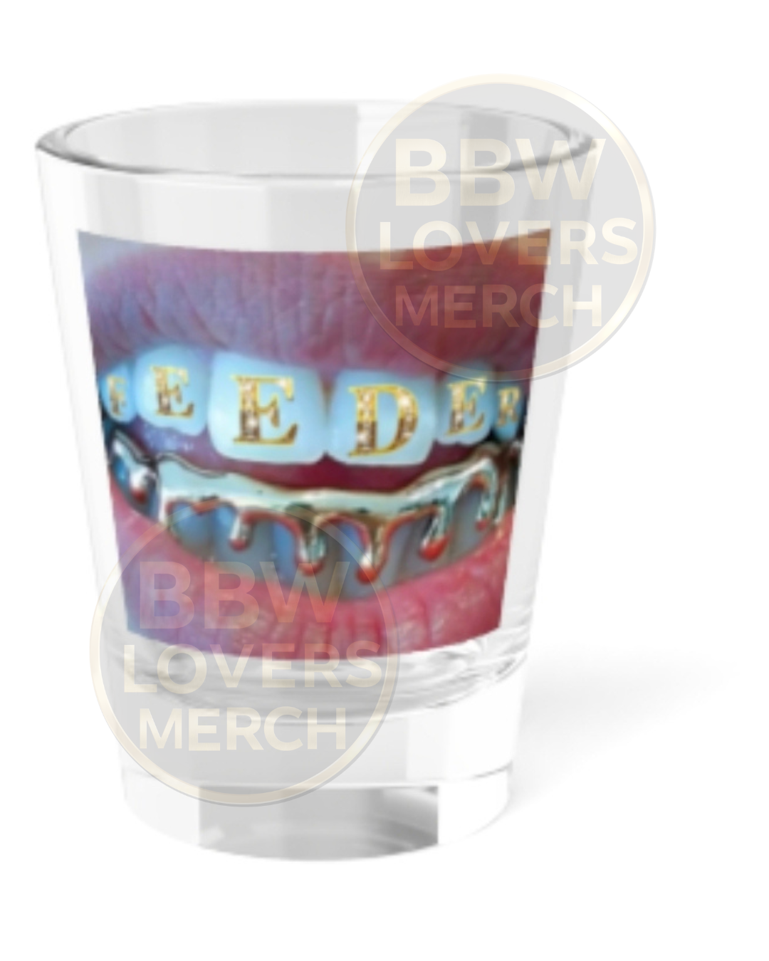 'FEEDER' Drip Teeth Shot Glass 1.5oz