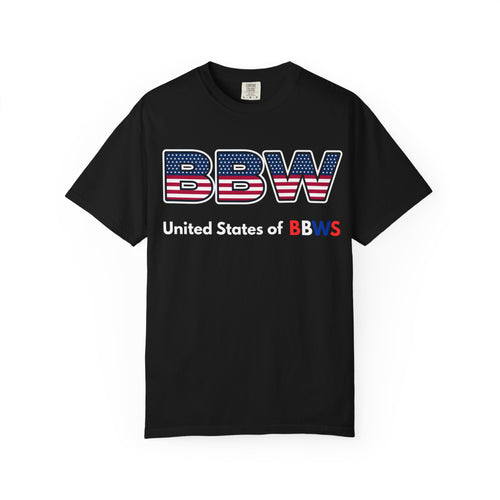 BBW American Flag T-Shirt — Patriotic Graphic Tee