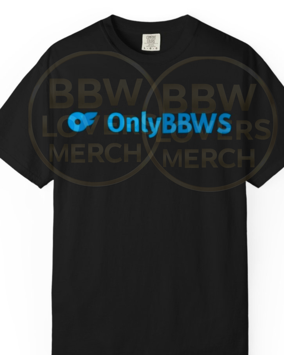 OnlyBBWS Logo T-Shirt — Casual White Graphic Tee