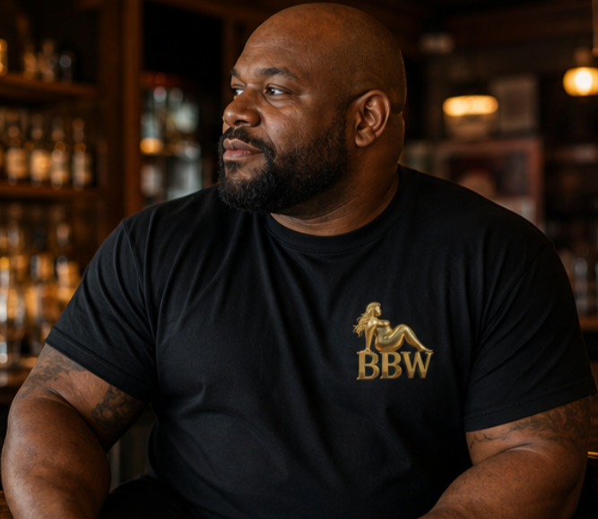 BBW Gold Pinup T-Shirt