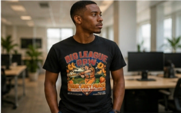 Big League BBW "Thick Juicy Peach" T-Shirt