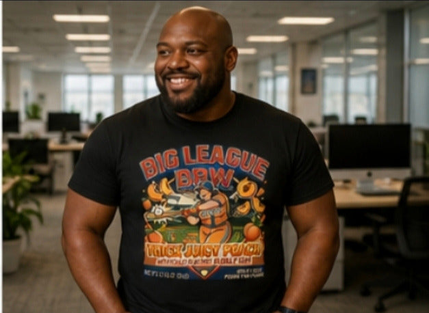 Big League BBW "Thick Juicy Peach" T-Shirt