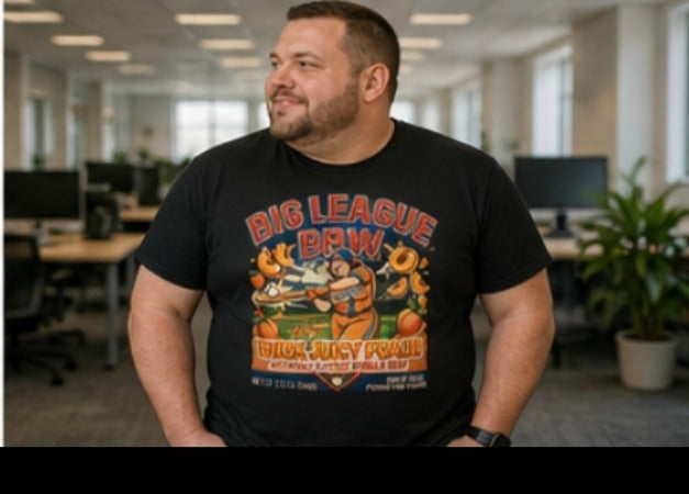 Big League BBW "Thick Juicy Peach" T-Shirt