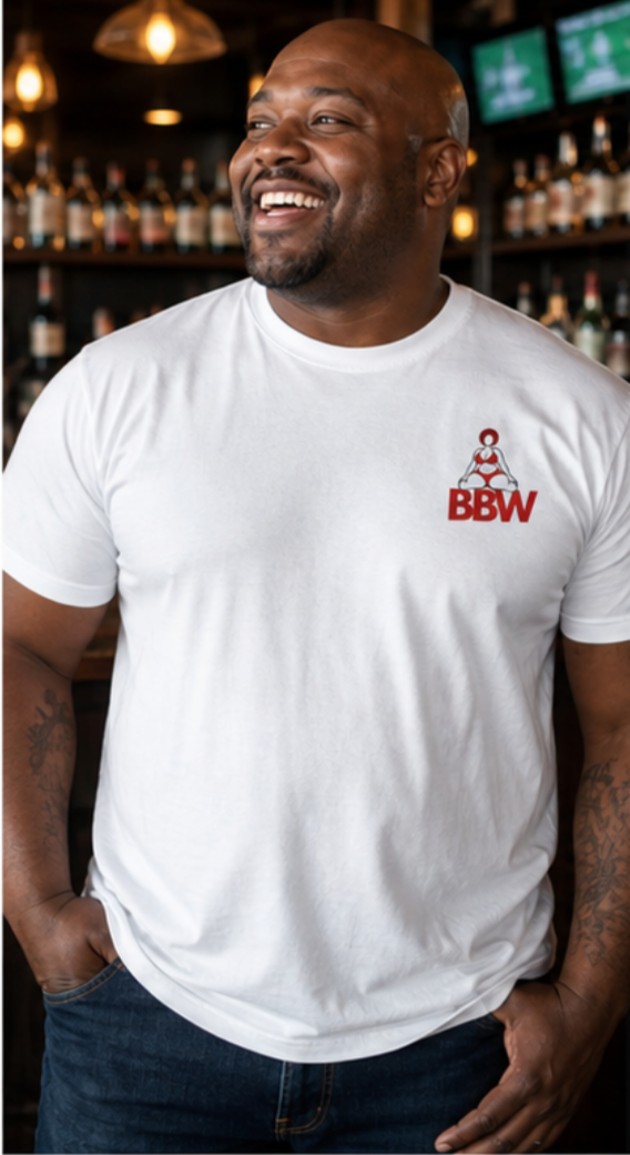BBW LVR Retro Pinup T-Shirt — Curvy Pride Graphic Tee