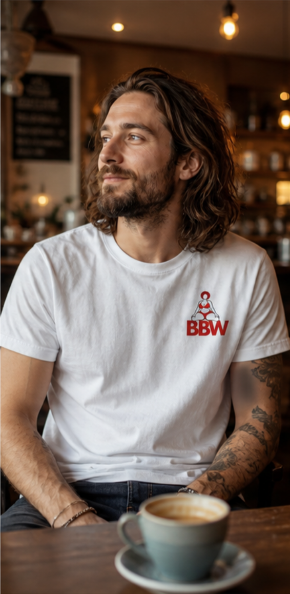 BBW LVR Retro Pinup T-Shirt — Curvy Pride Graphic Tee