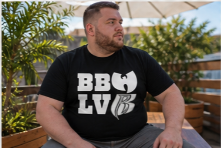BBW LVR and HIP HOP T shirt — Bold Logo Tee