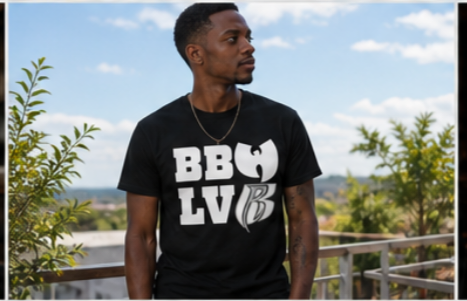 BBW LVR and HIP HOP T shirt — Bold Logo Tee