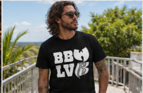 BBW LVR and HIP HOP T shirt — Bold Logo Tee
