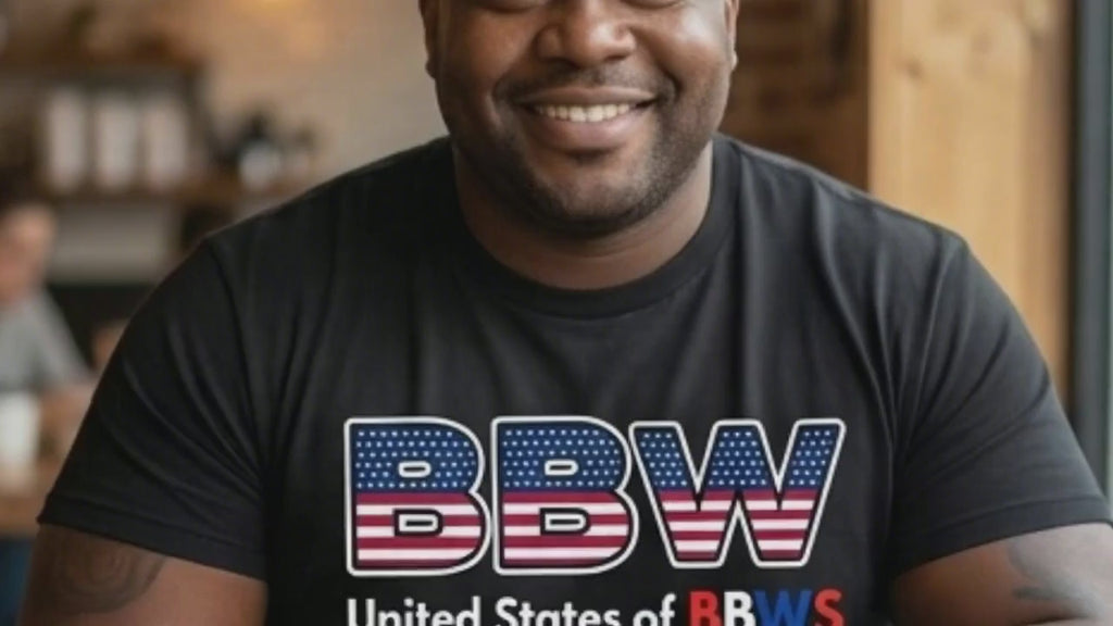 BBW American Flag T-Shirt — Patriotic Graphic Tee