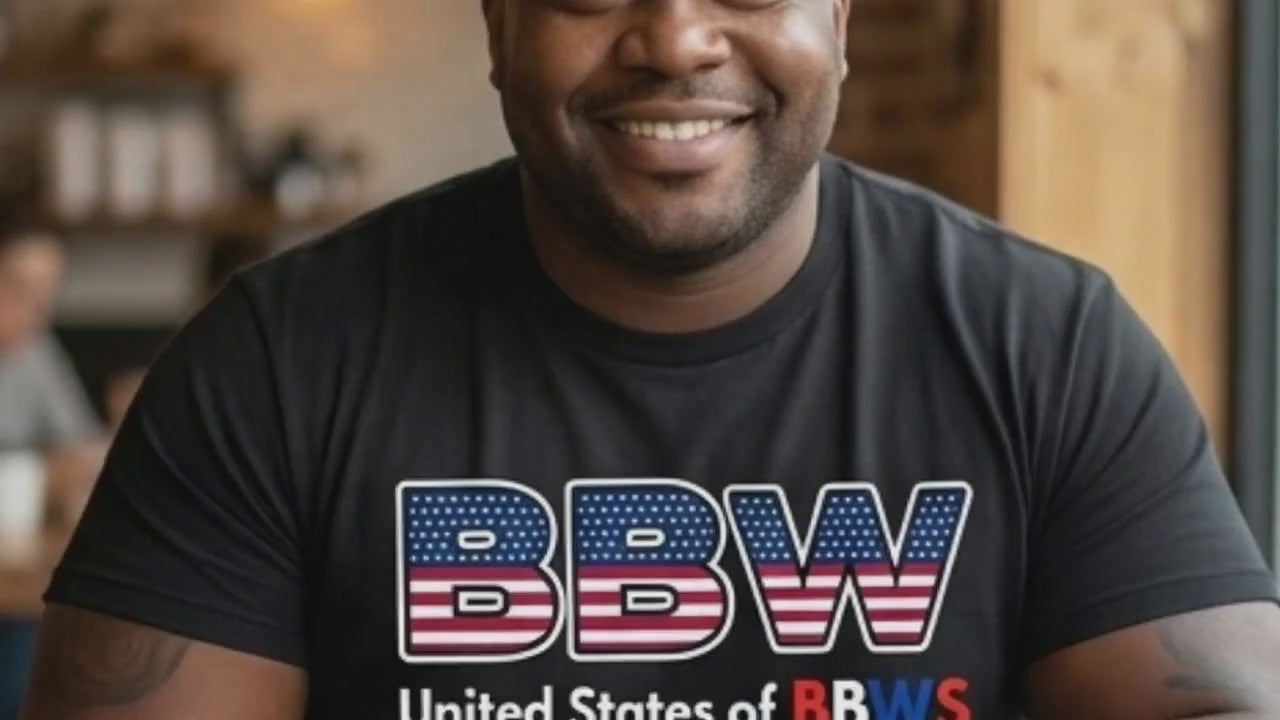 BBW American Flag T-Shirt — Patriotic Graphic Tee